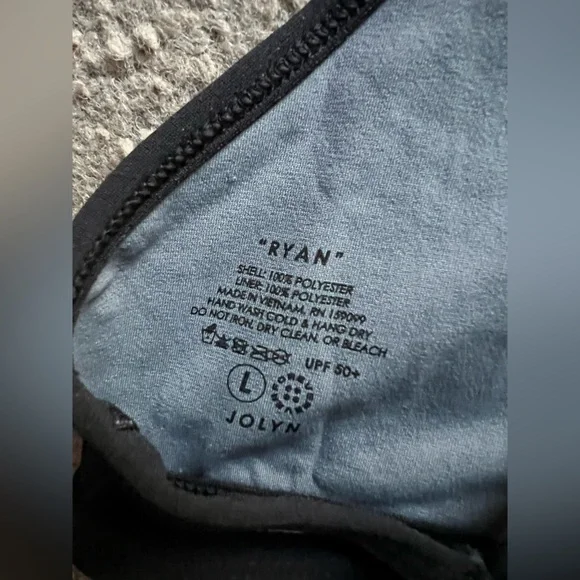 Jolyn “Ryan” Black Bikini Top - Picture 3 of 5